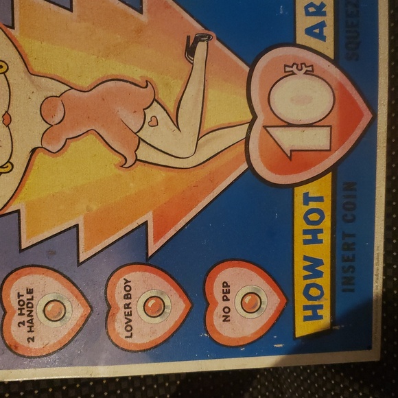 1991 Betty Boop Love Meter Sign - Picture 4 of 6